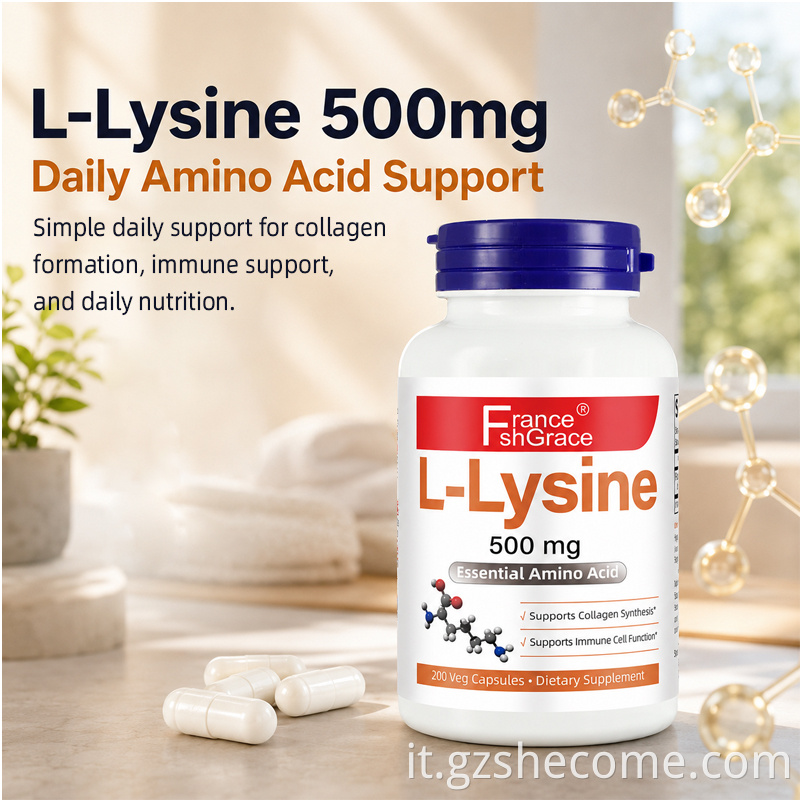 L Lysine Capsules8